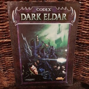 Warhammer 40,000 Codex Dark Elder Games Workshop Softcover Book 1998 Fantasy 40K
